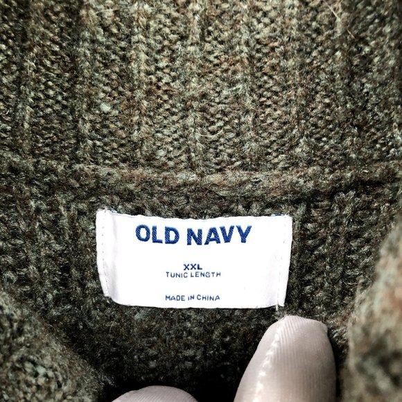 Old Navy Olive Green Turtleneck Sweater - Picture 5 of 13